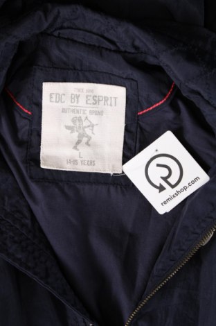 Детско яке Edc By Esprit, Размер 14-15y/ 168-170 см, Цвят Син, Цена 23,99 лв.