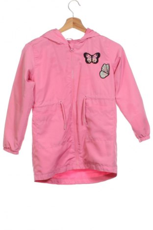 Kinderjacke Sinsay, Größe 7-8y/ 128-134 cm, Farbe Rosa, Preis 5,01 €