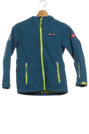 Kinderjacke Trollkids, Größe 8-9y/ 134-140 cm, Farbe Grün, Preis € 12,00