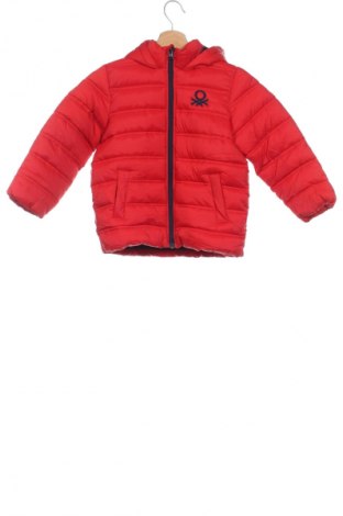 Geacă pentru copii United Colors Of Benetton, Mărime 3-4y/ 104-110 cm, Culoare Roșu, Preț 95,99 Lei