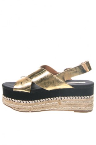 Espadrile Zara Trafaluc, Mărime 37, Culoare Auriu, Preț 62,99 Lei