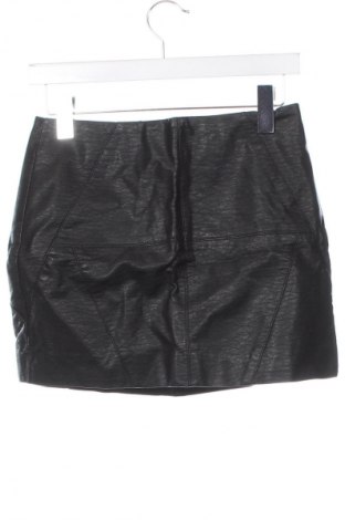 Fustă de piele H&M, Mărime XS, Culoare Negru, Preț 48,47 Lei