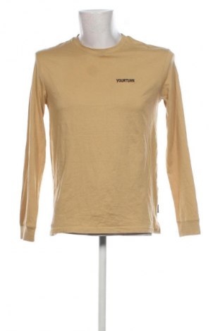 Herren Shirt Your Turn, Größe S, Farbe Beige, Preis € 17,39