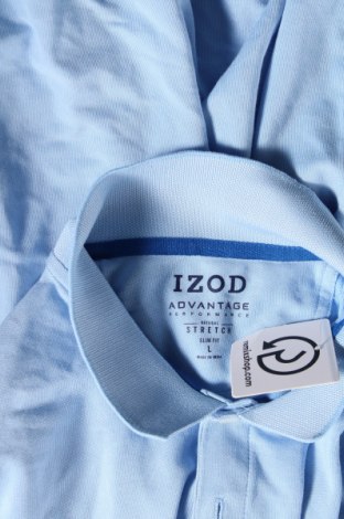 Herren Shirt Izod, Größe L, Farbe Blau, Preis € 13,80