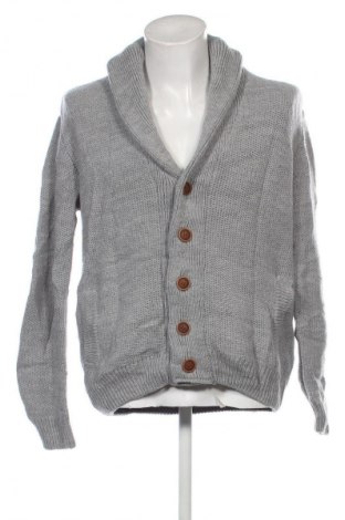 Herren Strickjacke Carisma, Größe M, Farbe Grau, Preis € 16,99