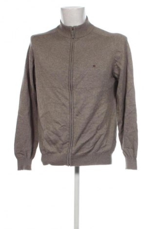 Herren Strickjacke Casa Moda, Größe L, Farbe Grau, Preis € 43,49