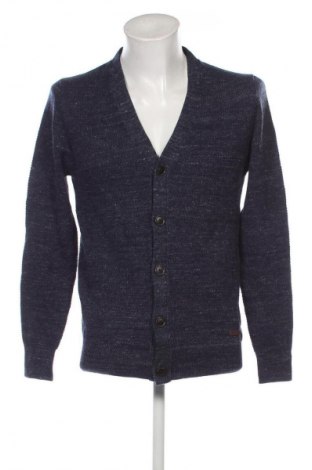 Herren Strickjacke Pier One, Größe M, Farbe Blau, Preis 27,49 €