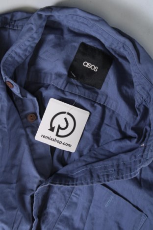 Ανδρικό πουκάμισο ASOS, Μέγεθος S, Χρώμα Μπλέ, Τιμή 15,49 €