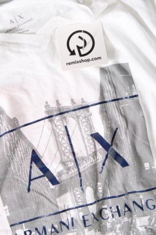 Tricou de bărbați Armani Exchange, Mărime S, Culoare Alb, Preț 256,20 Lei