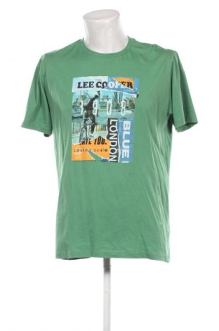 Ανδρικό t-shirt Lee Cooper, Μέγεθος XL, Χρώμα Πράσινο, Τιμή 7,67 €