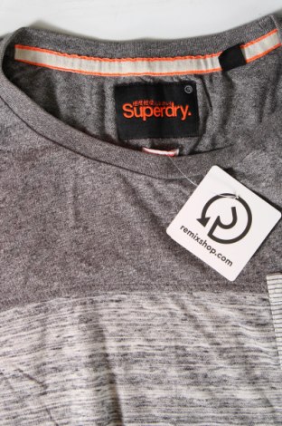 Herren T-Shirt Superdry, Größe XXL, Farbe Grau, Preis € 23,35