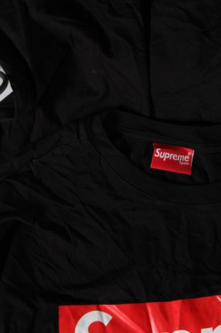 Męski T-shirt Supreme, Rozmiar L, Kolor Czarny, Cena 86,99 zł