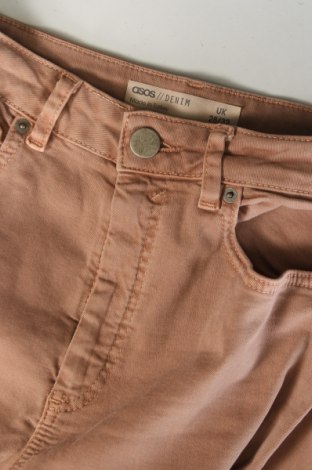 Męskie jeansy ASOS, Rozmiar XS, Kolor Różowy, Cena 66,99 zł