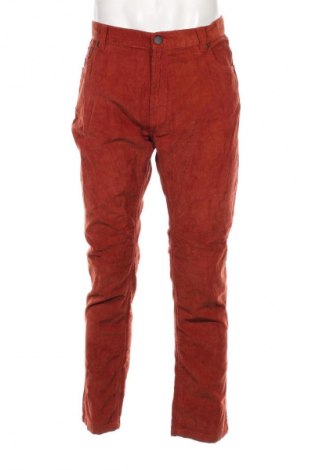 Herren Cordhose Denim Co., Größe L, Farbe Orange, Preis 27,49 €