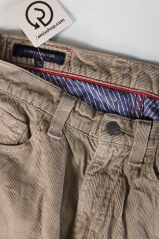 Pantaloni raiați de bărbați Tommy Hilfiger, Mărime M, Culoare Bej, Preț 292,99 Lei