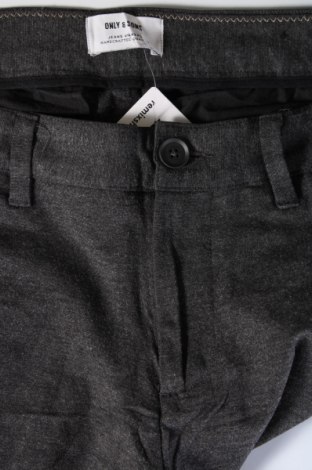 Herrenhose Only & Sons, Größe L, Farbe Grau, Preis € 27,49