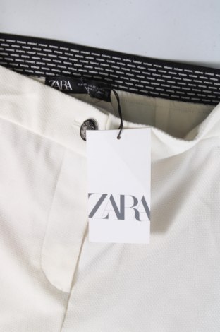 Ανδρικό παντελόνι Zara, Μέγεθος XXS, Χρώμα Λευκό, Τιμή 38,99 €