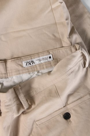 Herrenhose Zara, Größe M, Farbe Beige, Preis € 9,99