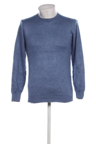 Męski sweter Cotton&silk, Rozmiar L, Kolor Niebieski, Cena 111,99 zł