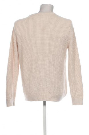 Męski sweter H&M, Rozmiar L, Kolor Beżowy, Cena 111,99 zł