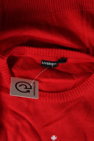 Herrenpullover Livergy, Größe XL, Farbe Rot, Preis 24,99 €