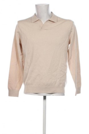 Herrenpullover Massimo Dutti, Größe L, Farbe Beige, Preis € 43,49