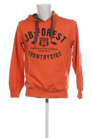 Herren Sweatshirt John Baner, Größe S, Farbe Orange, Preis 27,49 €