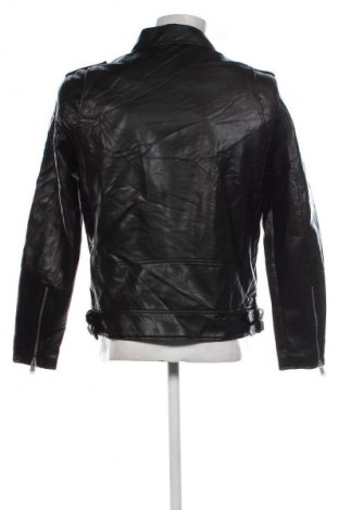 Herren Lederjacke Zara, Größe L, Farbe Schwarz, Preis 28,99 €