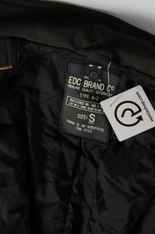 Pánský kabát  Edc By Esprit, Velikost S, Barva Zelená, Cena  1 289,00 Kč