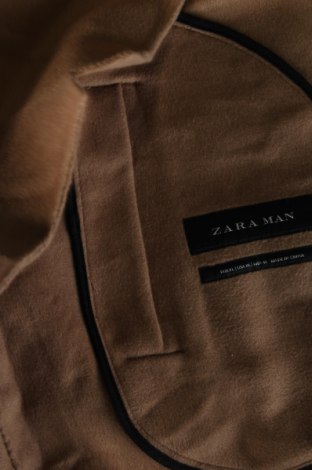 Мъжко палто Zara, Размер XL, Цвят Кафяв, Цена 41,49 лв.