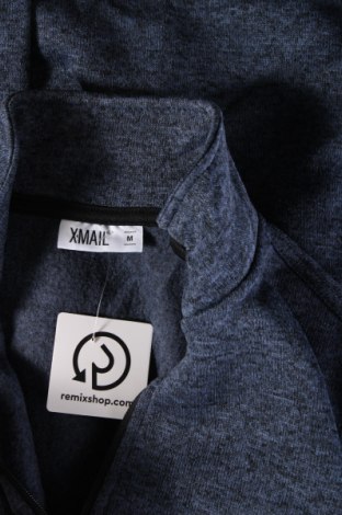 Ανδρική ζακέτα fleece X-Mail, Μέγεθος M, Χρώμα Μπλέ, Τιμή 24,49 €