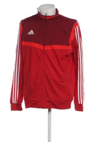 Bluză trening de bărbați Adidas, Mărime XL, Culoare Roșu, Preț 157,99 Lei