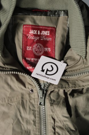 Pánska bunda  Jack & Jones, Veľkosť L, Farba Zelená, Cena  31,45 €