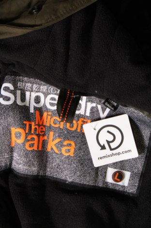 Męska kurtka Superdry, Rozmiar L, Kolor Zielony, Cena 297,99 zł