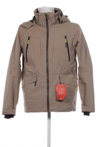 Herrenjacke für Wintersports Icepeak, Größe M, Farbe Beige, Preis € 111,49