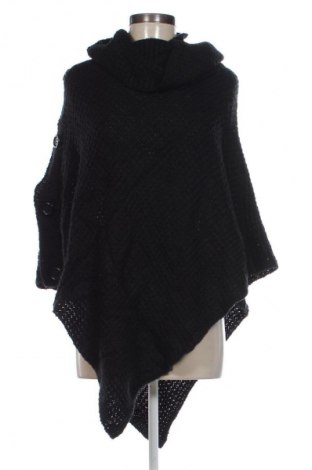 Poncho Laura Torelli, Größe M, Farbe Schwarz, Preis € 20,49