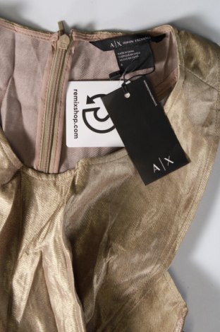 Šaty  Armani Exchange, Velikost S, Barva Zlatistá, Cena  3 109,00 Kč