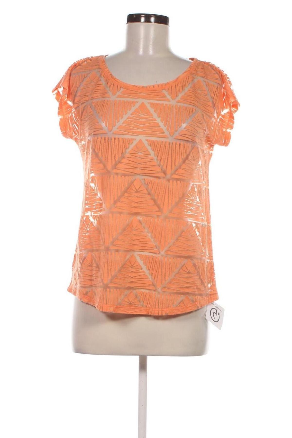 Damen Shirt, Größe M, Farbe Orange, Preis 7,99 €