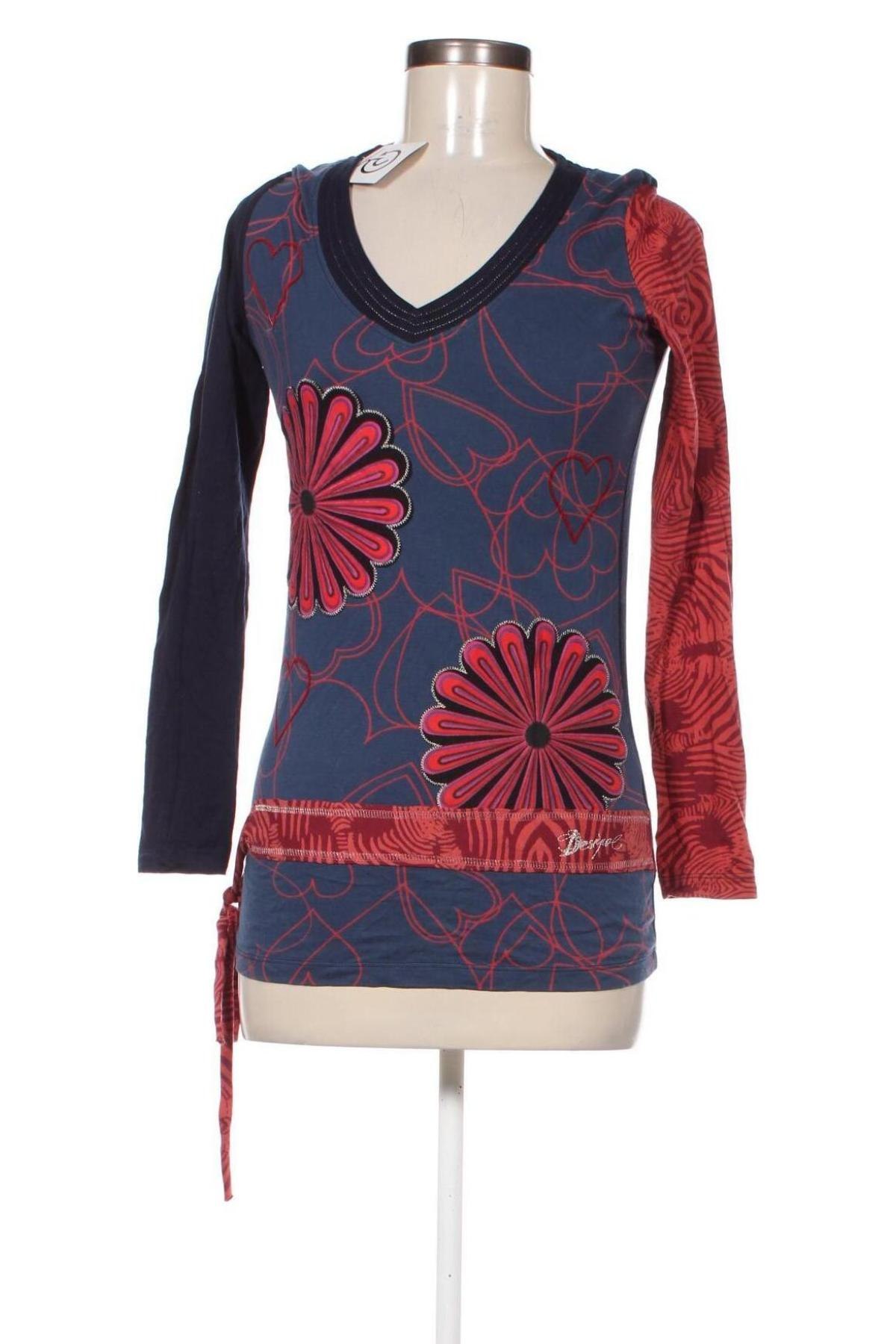 Bluzka damska Desigual, Rozmiar S, Kolor Kolorowy, Cena 73,99 zł