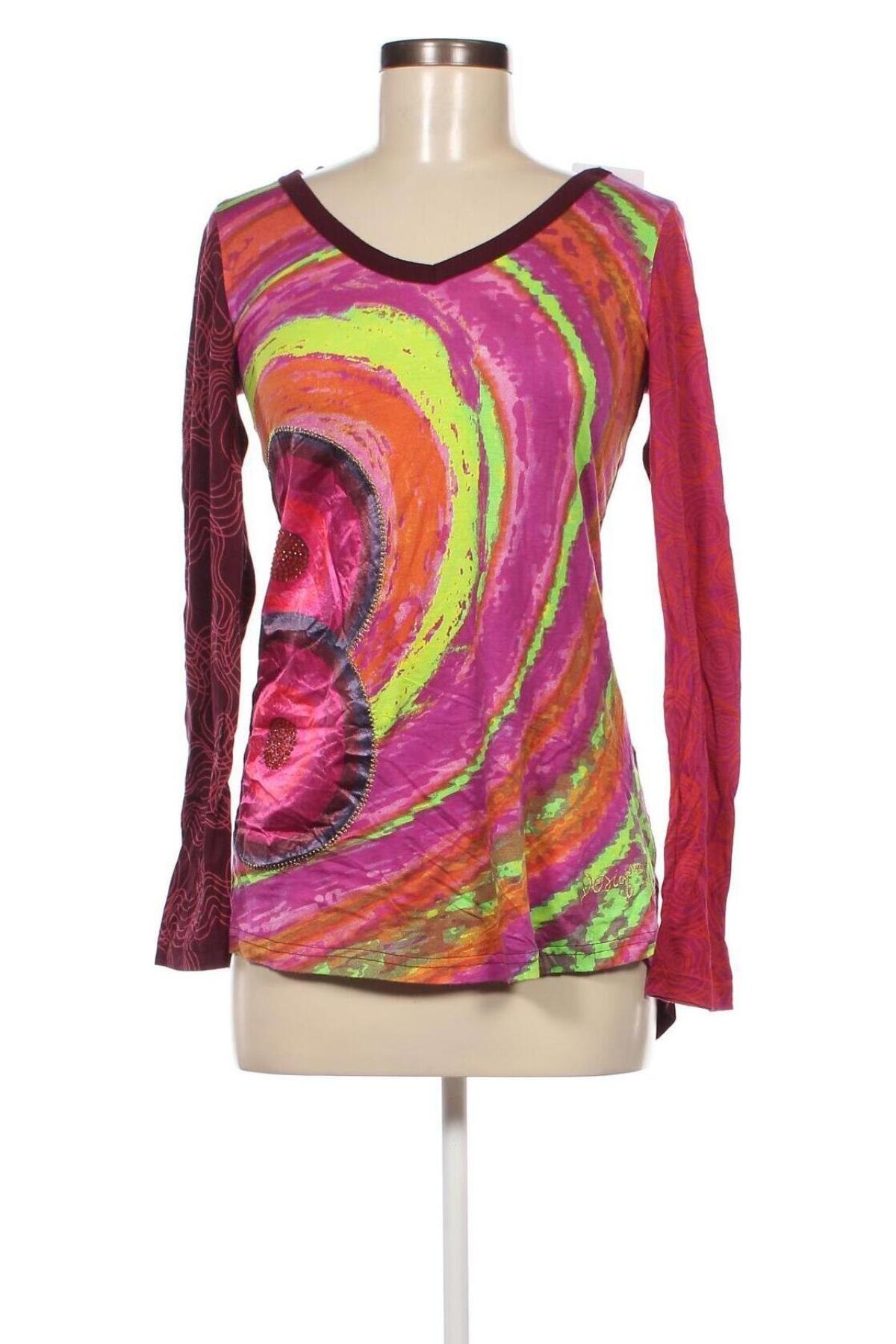 Damen Shirt Desigual, Größe M, Farbe Mehrfarbig, Preis € 33,99