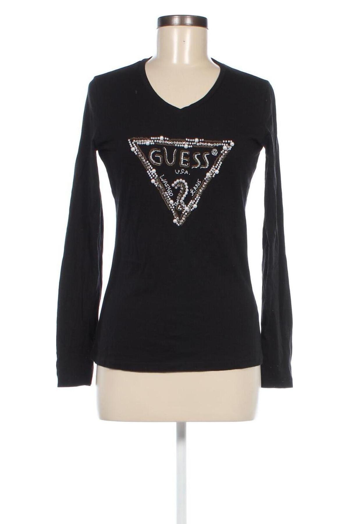 Bluză de femei Guess, Mărime M, Culoare Negru, Preț 124,68 Lei