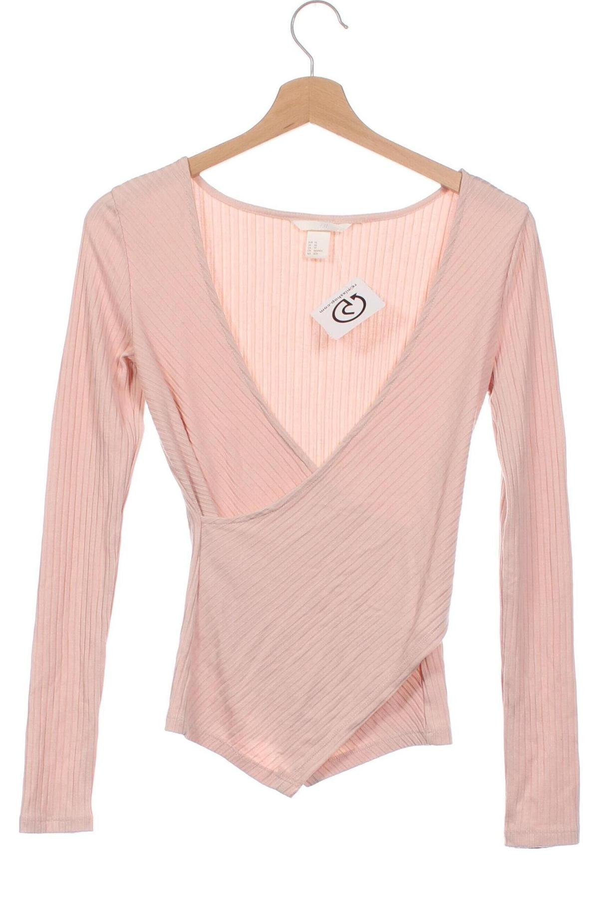 Damen Shirt H&M, Größe XS, Farbe Rosa, Preis € 3,99