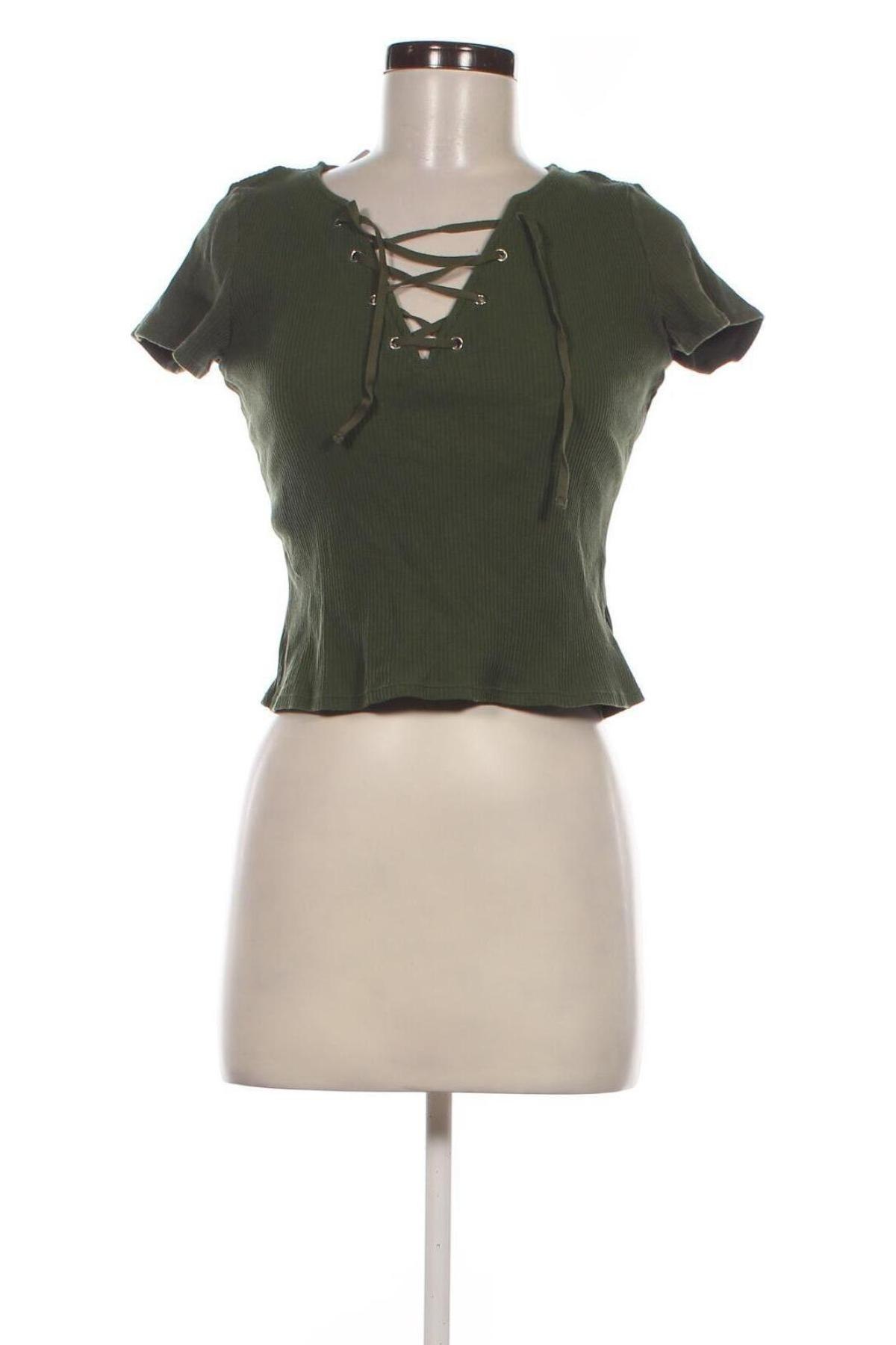 Damen Shirt H&M Divided, Größe M, Farbe Grün, Preis € 17,67