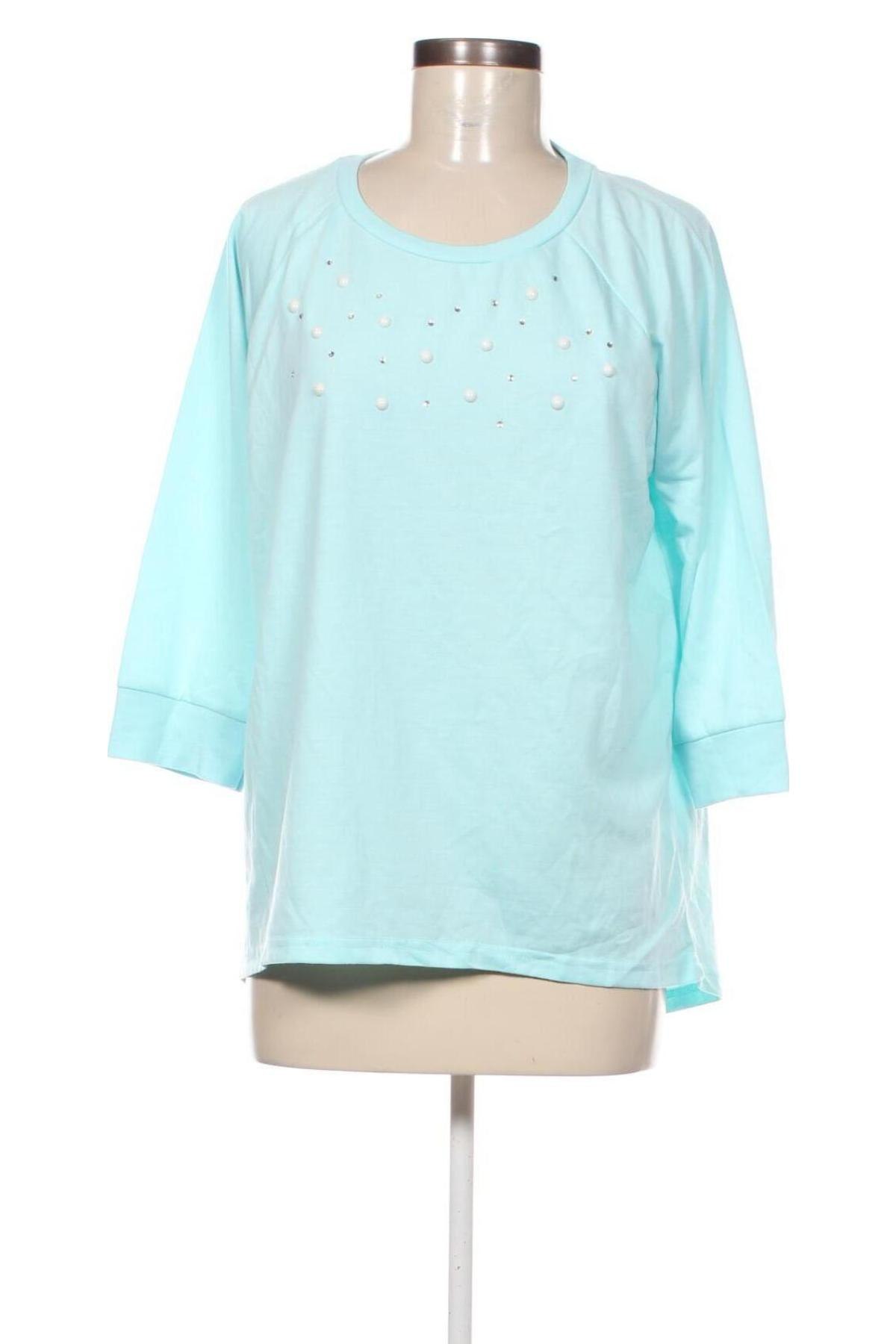 Damen Shirt Janina, Größe XL, Farbe Blau, Preis 5,99 €