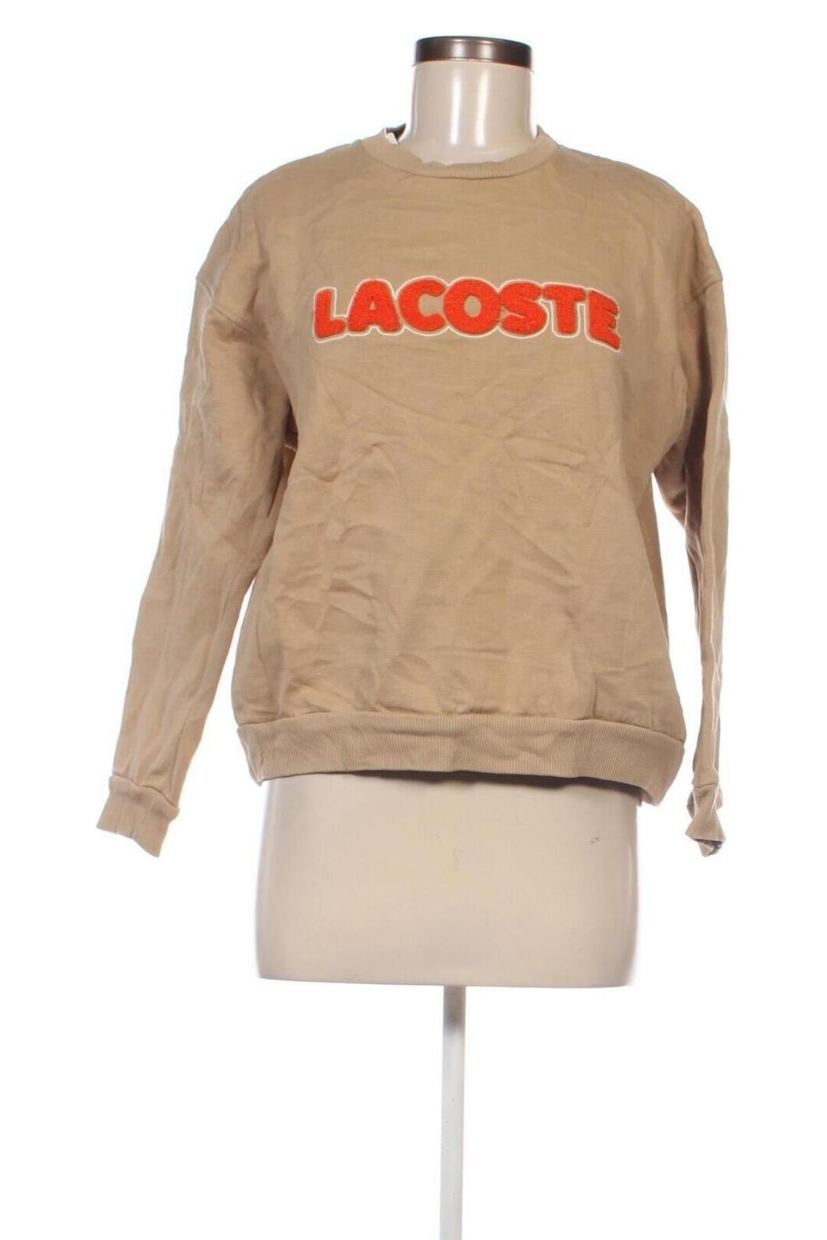 Damen Shirt Lacoste, Größe M, Farbe Beige, Preis € 57,49