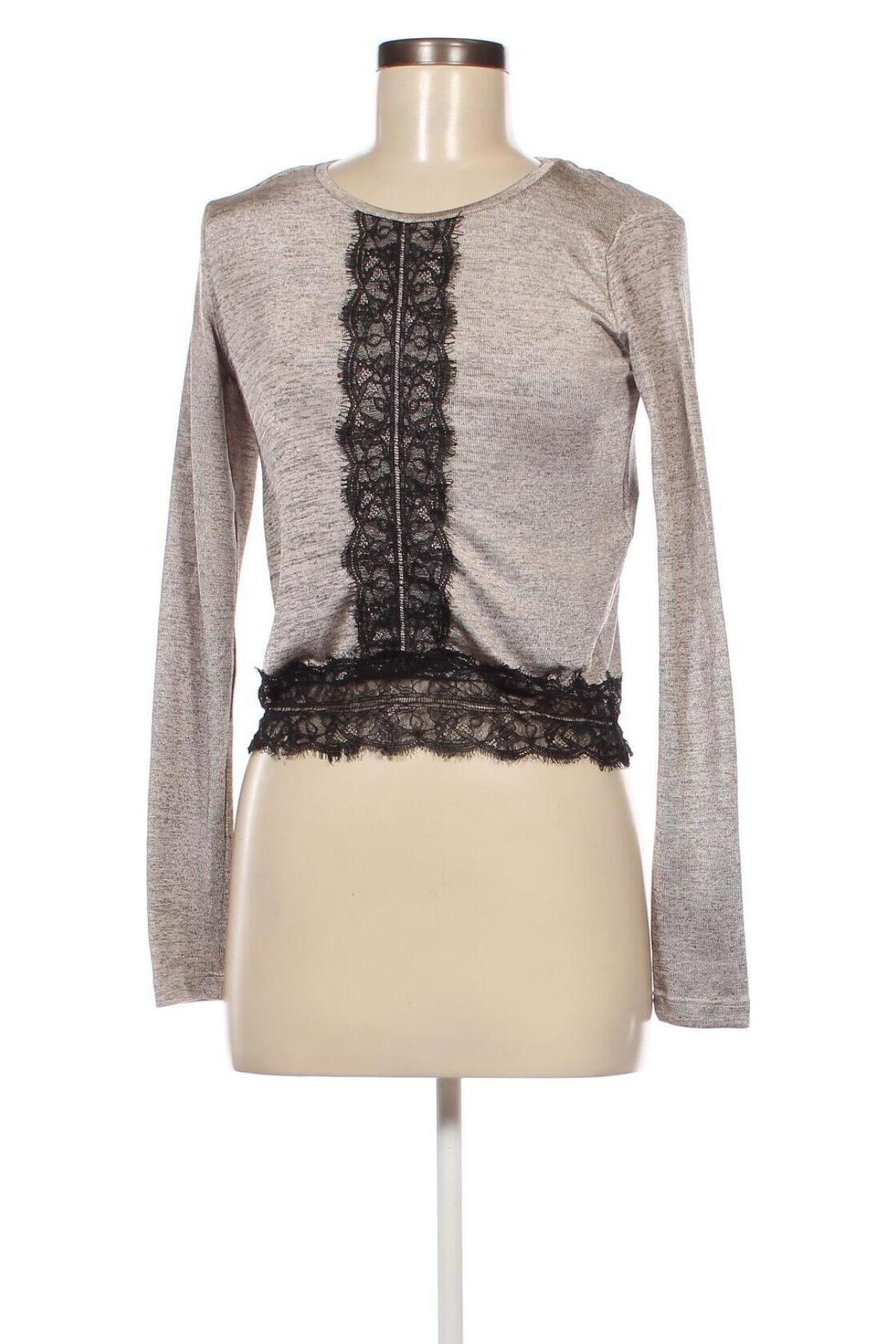 Damen Shirt Stradivarius, Größe S, Farbe Beige, Preis € 13,49