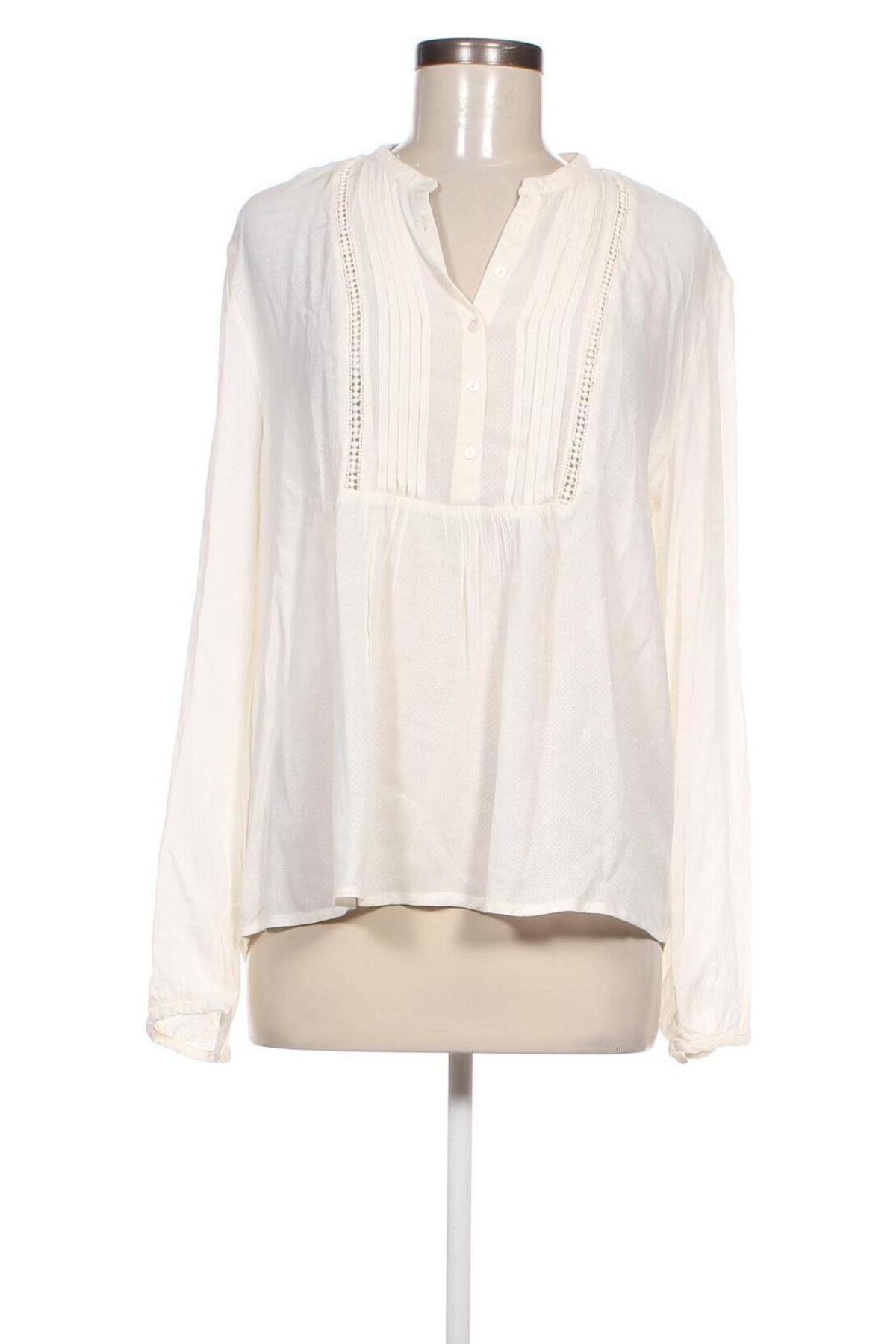 Damen Shirt Stradivarius, Größe L, Farbe Ecru, Preis € 9,62