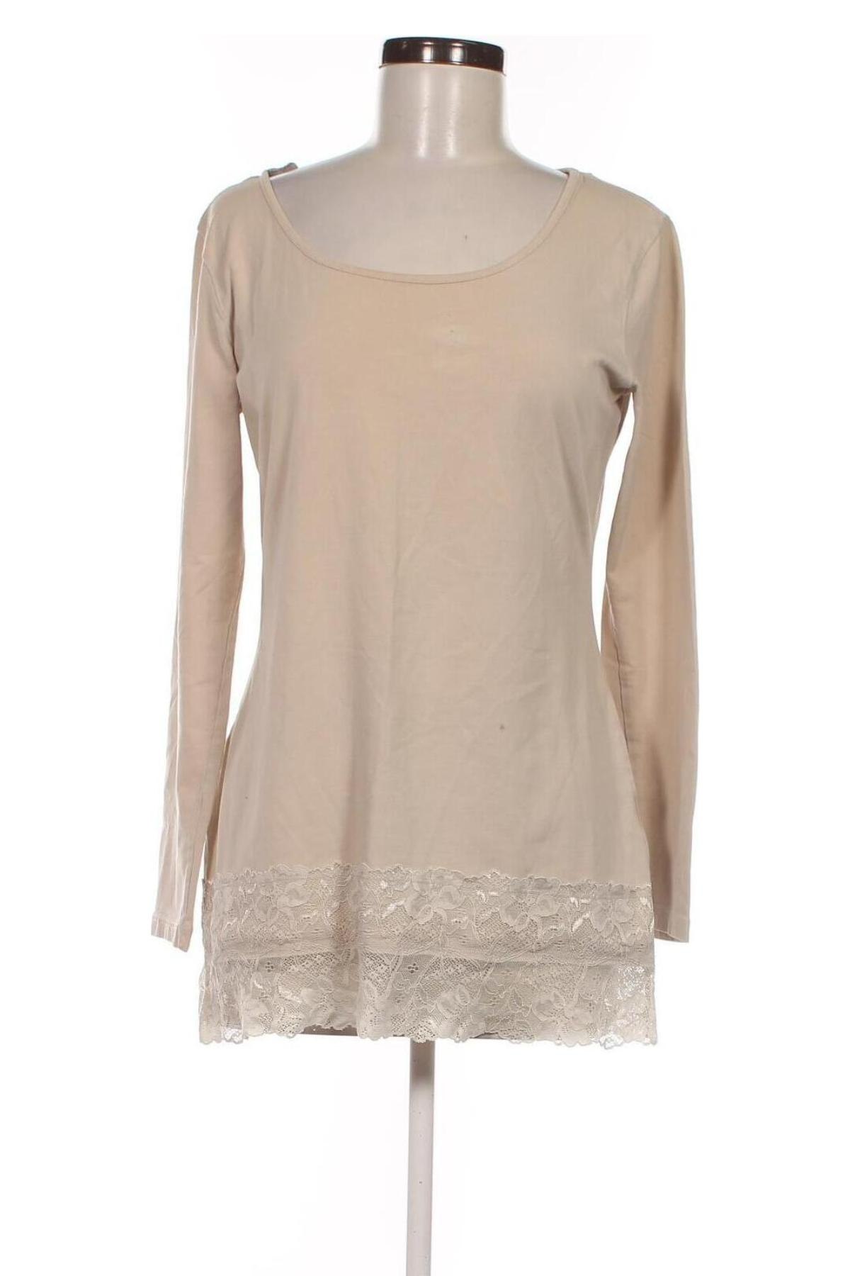 Damen Shirt Street One, Größe L, Farbe Beige, Preis € 17,00