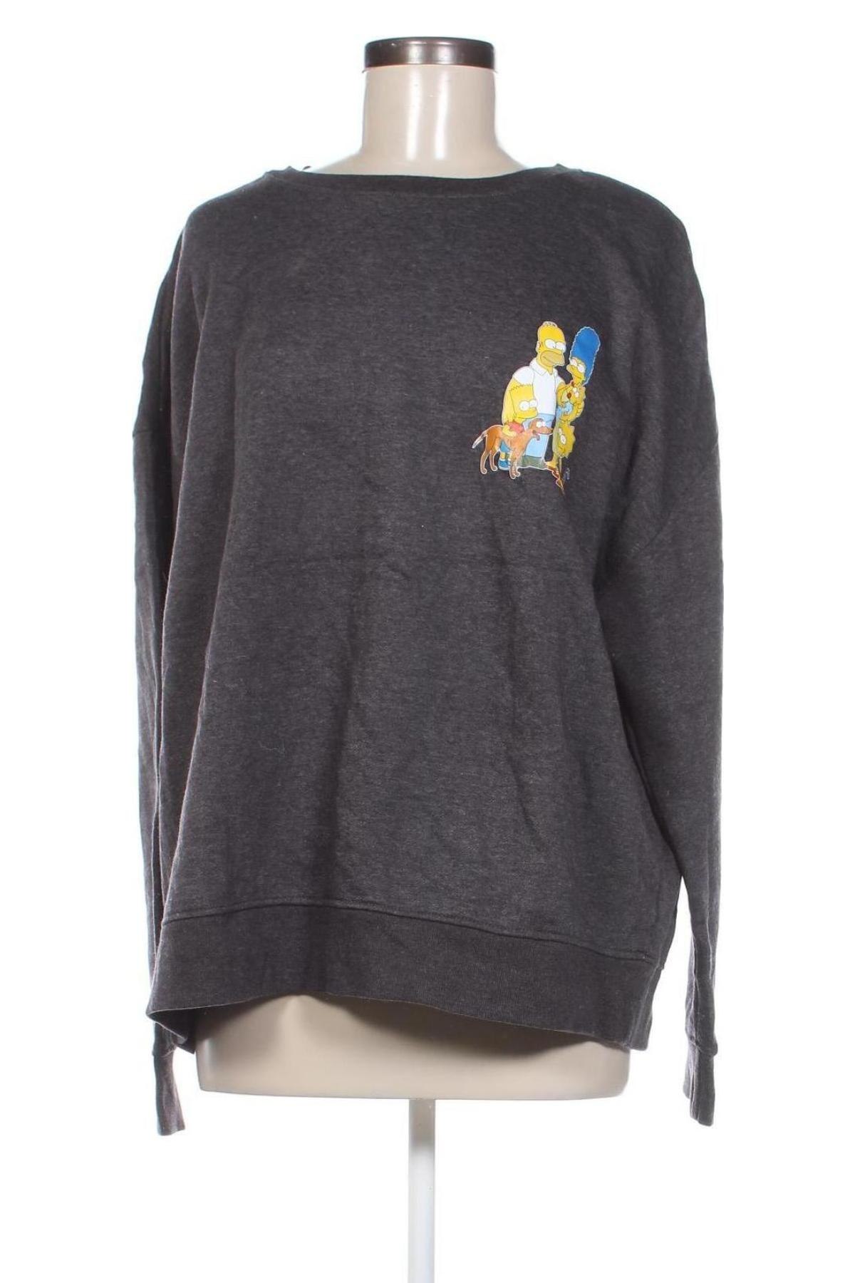 Damen Shirt The Simpsons, Größe XL, Farbe Grau, Preis € 6,99