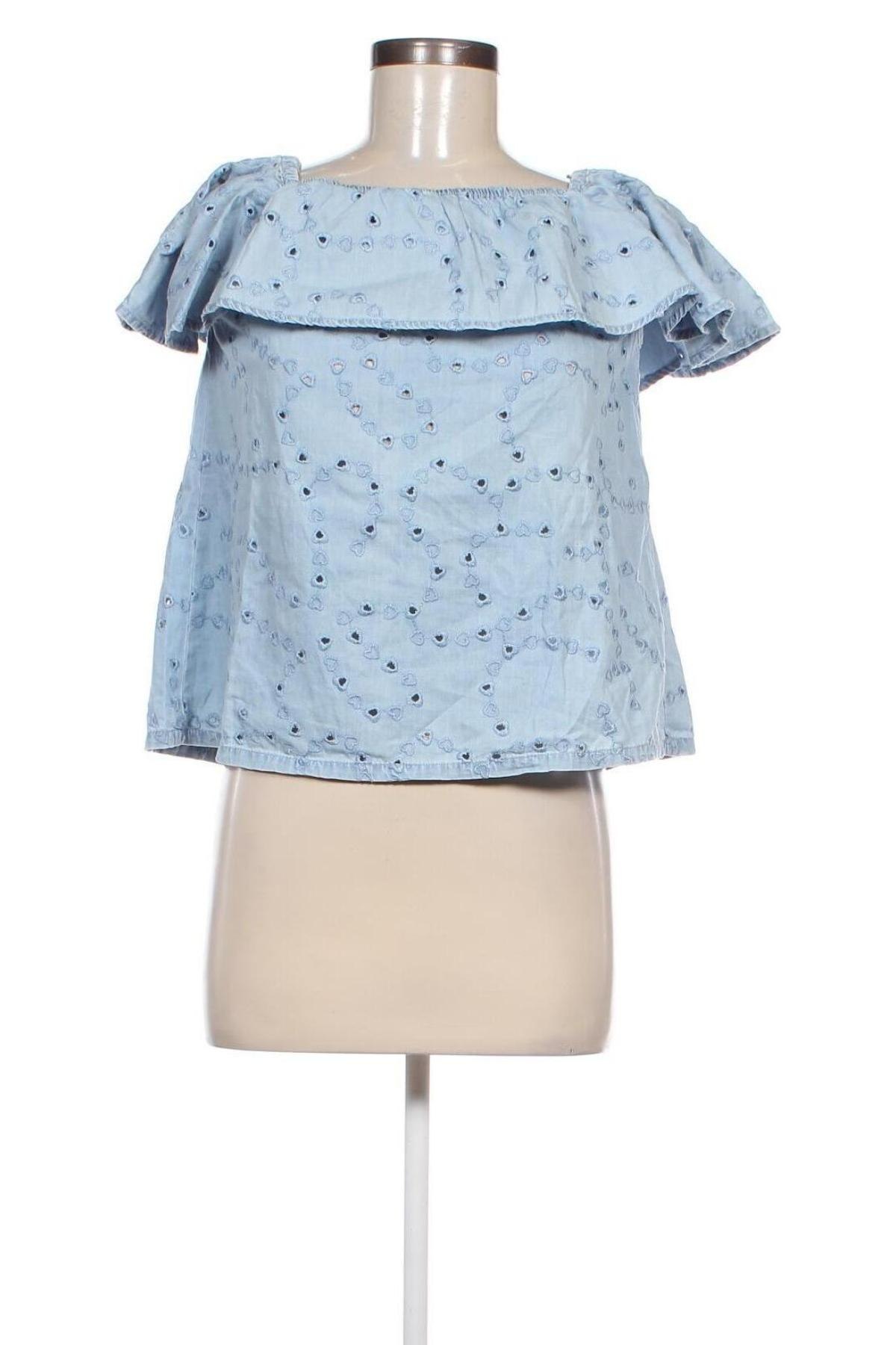 Damen Shirt Vero Moda, Größe M, Farbe Blau, Preis € 10,24